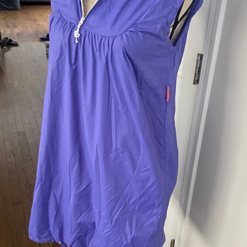 Akademiks Vibrant Purple Zip-Up Dress NWT size-M - Picture 2 of 10